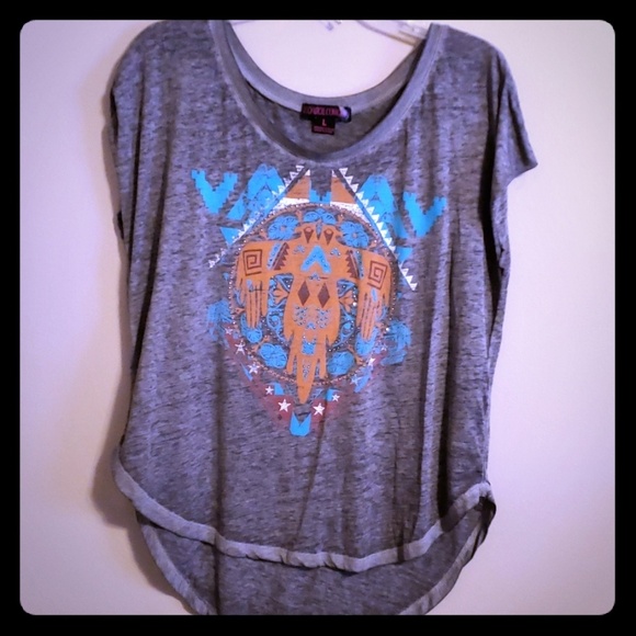 Rock n roll cowgirl bling burnout tshirt - Picture 1 of 4